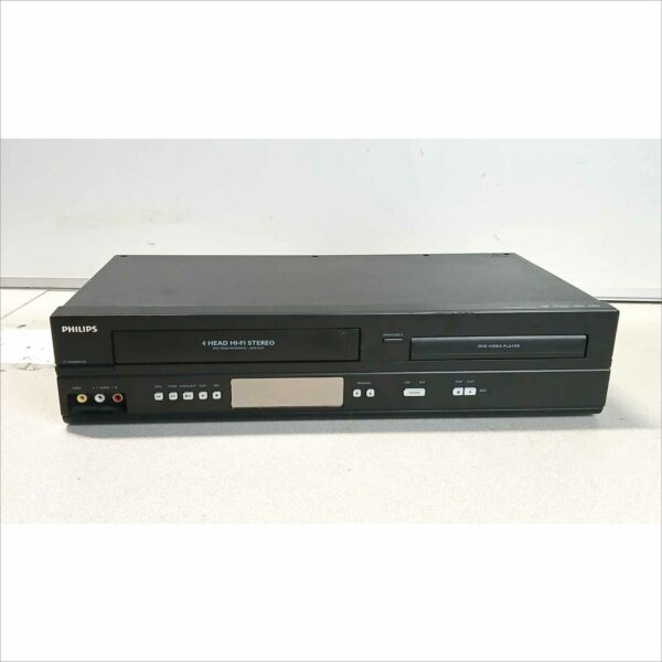 Philips DVP3345VB/F7 DVD VCR Combo 4 Head Hi-Fi VHS DVD Player SN#SG1A1111000774