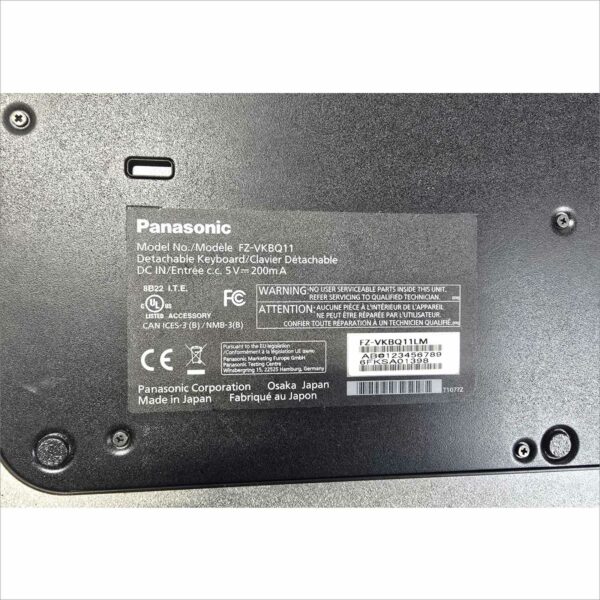 Panasonic TOUGHPAD FZ-Q2 12.5, 256SSD, 8GB RAM, 4G SN#6KDSA01047 / 6FKSA01398 5900H