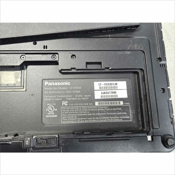 Panasonic Toughbook CF-20, i5 10.1, MK1, 8GB, 128GB, 4G SN#6JKSA17949 450H