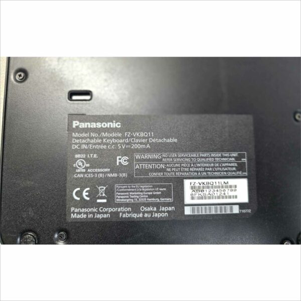 Panasonic TOUGHPAD FZ-Q2 12.5, 256SSD, 8GB RAM, 4G SN#7GDKA03226 / 6FKSA01241 7170H