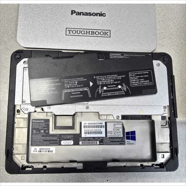 Panasonic Toughbook CF-20, i5 10.1, MK1, 8GB, 128GB, 4G SN#6GKSA10524 10170H