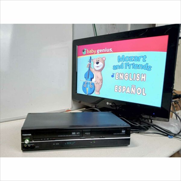 Toshiba SD-V296 Tunerless DVD/VCR Combination Player SN#PC401058686