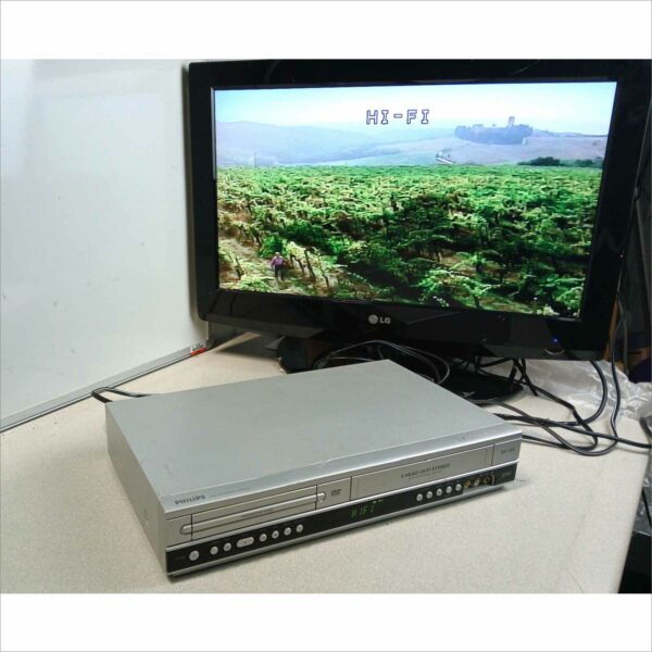 Philips DVP3340V DVD VCR Combo 4 Head Hi-Fi VHS DVD Player SN#DE1A0718704245