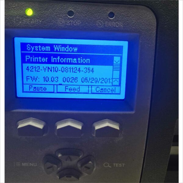 Honeywell DATAMAX O'NEIL I-4212e I-Class Mark II Thermal Label Printer SN#41653565