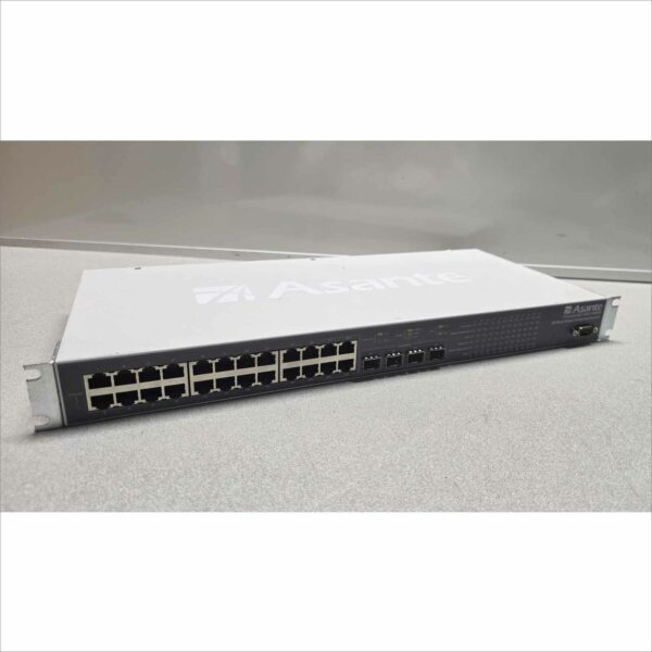 Asante FreindlyNet GX-2400W 24-Port Smart Ethernet Switch GX5-2400W SN#550U0042