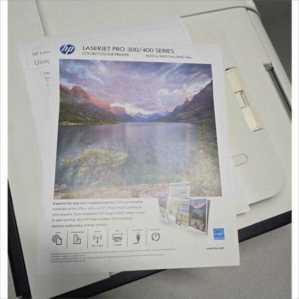 HP laserJet 400 color M451nw PGC 90k SN#CNDG203997