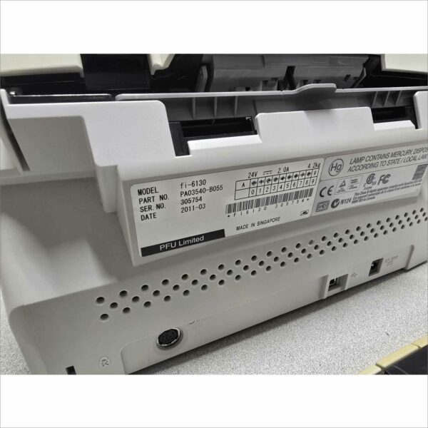 Fujitsu FI-6130 Duplex Sheetfed Document Color Scanner SN# 305754