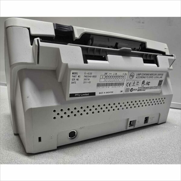 Fujitsu FI-6130 Duplex Sheetfed Document Color Scanner SN# 305791