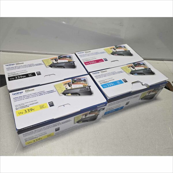 Brother TN-339BK TN-339C TN-339M TN-339Y Full Toner Set HL-L9200CDW,MFC-L9550CDW