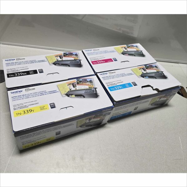 Brother TN-339BK TN-339C TN-339M TN-339Y Full Toner Set HL-L9200CDW,MFC-L9550CDW