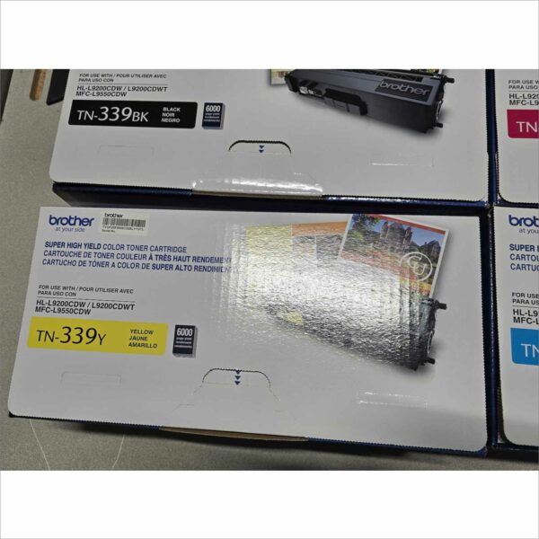 Brother TN-339BK TN-339C TN-339M TN-339Y Full Toner Set HL-L9200CDW,MFC-L9550CDW