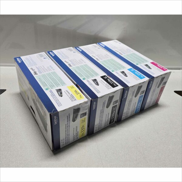 Brother TN-339BK TN-339C TN-339M TN-339Y Full Toner Set HL-L9200CDW,MFC-L9550CDW