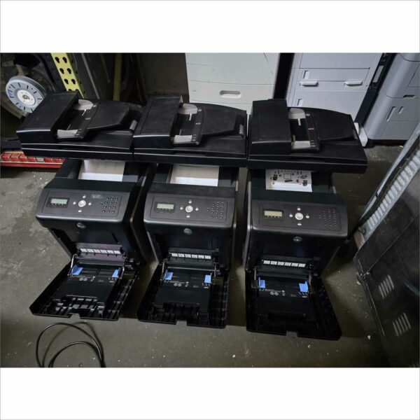 lot of 6x Printers copiers - HP Lexmark and dell w\ some toner boxes