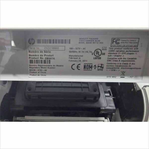 HP LaserJet P4014n PN CB507A PGC 802K SN#CNDX188933