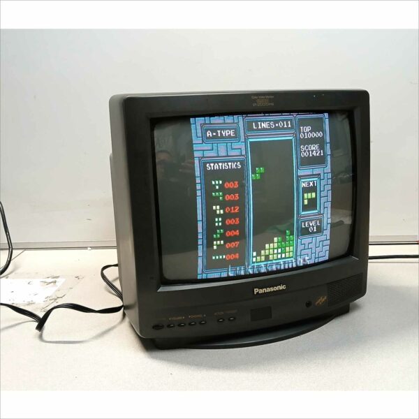 Panasonic CT-1386VYD Color Video CRT TV Monitor 13" S-Video Proline Retro Gaming