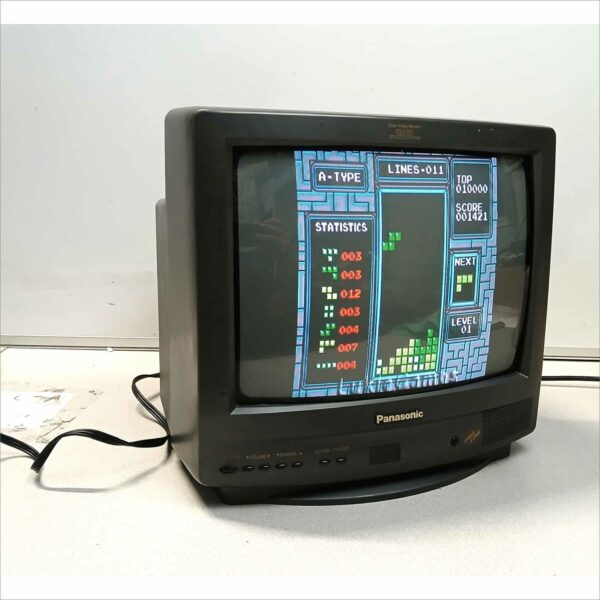 Panasonic CT-1386VYD Color Video CRT TV Monitor 13" S-Video Proline Retro Gaming