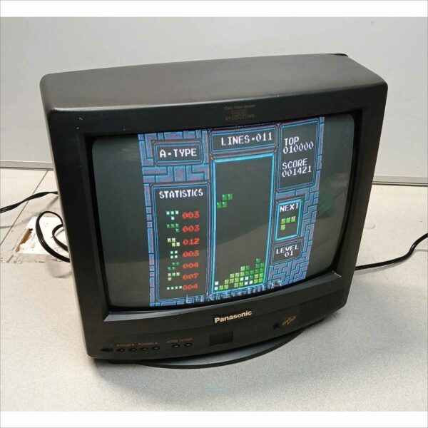 Panasonic CT-1386VYD Color Video CRT TV Monitor 13" S-Video Proline Retro Gaming SN#MB32480047