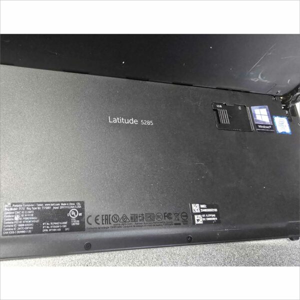 Dell Latitue 5285 i5-7300U @ 2.60GHz 8GB 256GB SN#FTJPQN2