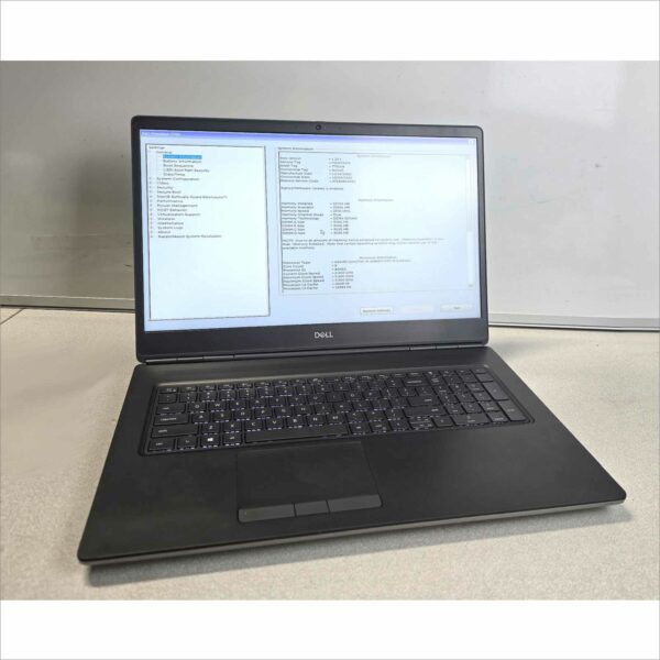 Dell Precision 7750 i9 10th gen 32GB RAM 256GB SSD Nvidia Quadro RTX3000 SN#H2WHN73