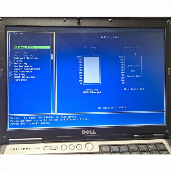 Vintage Dell Latitude D620 SN#472NHB1