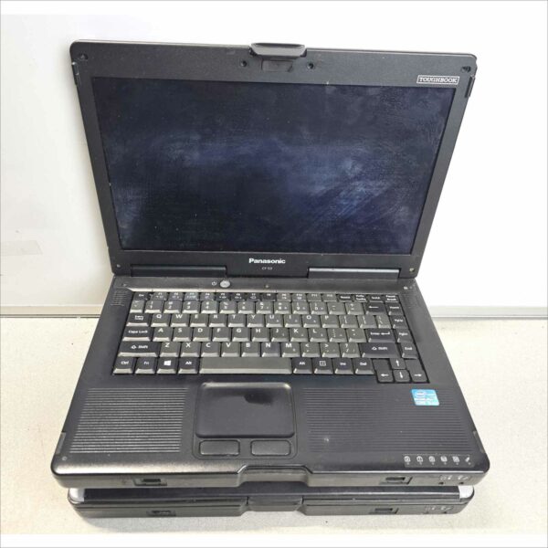 Lot 3x Panasonic Cf-53 No memory, HDD - For parts only