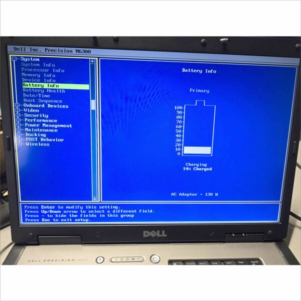 Vintage Dell Precision M6300 SN#9NY0FH1