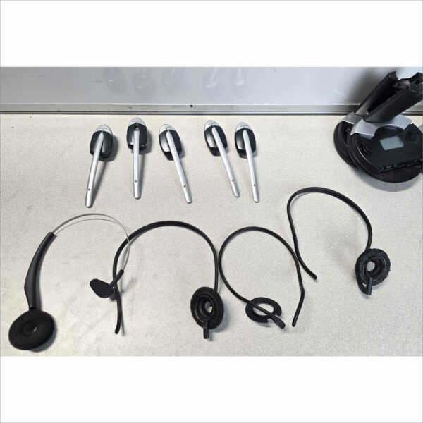 lot 4x Jabra GN9350e Noise cancelling Headphone with microphone & Accessories