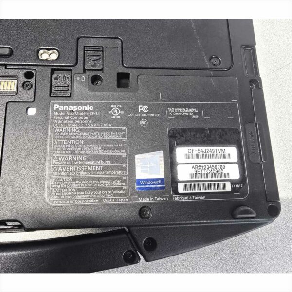 Panasonic Toughbook CF-54 i5-7300U 8gb 256 gb ssd 14" FHD TOUCH 4G 1700 Hours