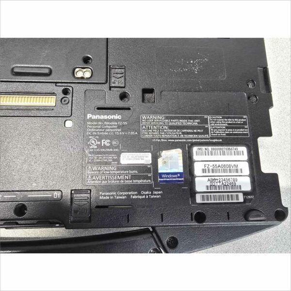 Panasonic Toughbook FZ-55 MK1 i5 8th gen 14, 512SSD, 8GB RAM SN#0DTTA22469 1010H