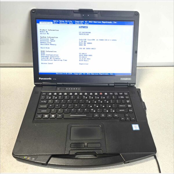 Panasonic Toughbook CF-54 i5-7300U 8gb 256 gb ssd 14" FHD TOUCH 4G 8270 Hours