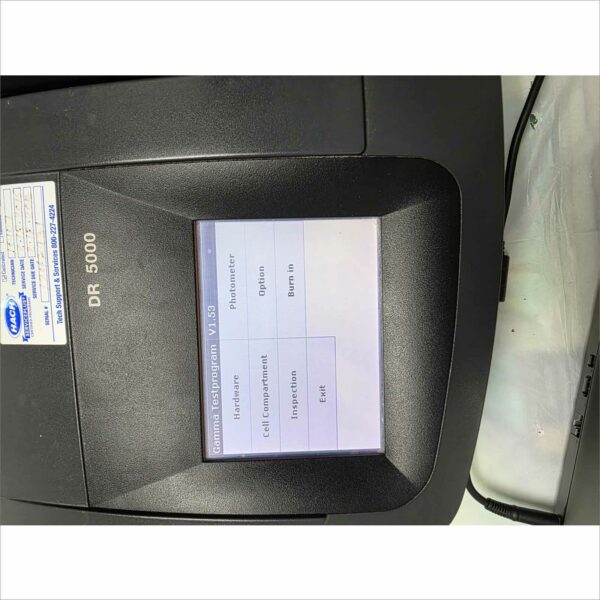 Hach DR 5000 Spectrophotometer LPG408.99.00012 - For Part - READ